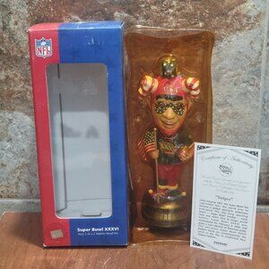 Forever Collectibles Super Bowl XXXVI Jester USA Bobblehead 2002